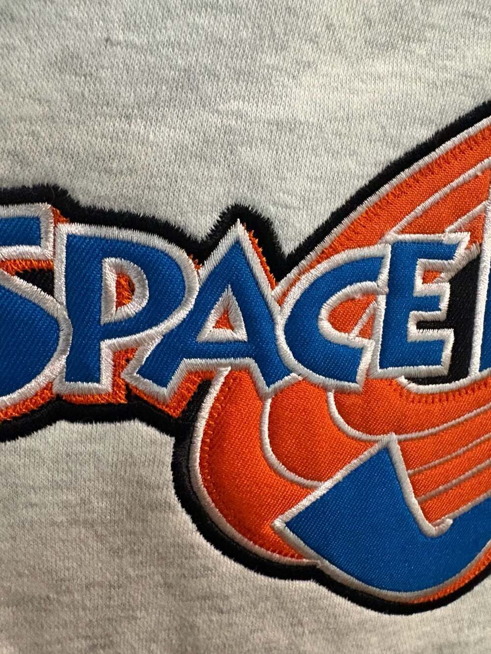 Champion Space Jam Sweatshirt Size L Gray Pullover - Picture 3 of 9